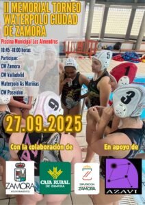 Waterpolo Zamora Caja Rural presenta el II Memorial Ciudad de Zamora