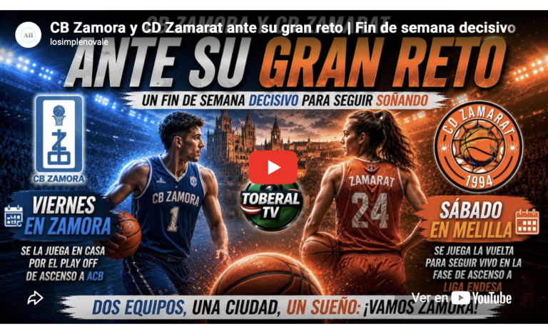 [Tertulia] 🎙️ Baloncesto en Zamora, CB Zamora y CD Zamarat | losimplenovale
