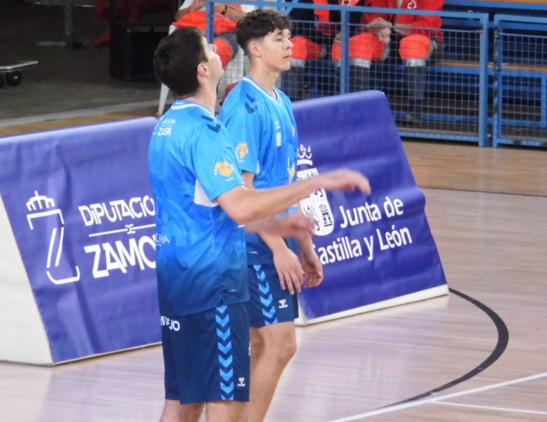Rubén Hernández, del CB Zamora con la Selección Española