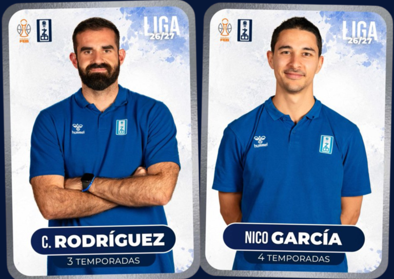 Carlos Rodríguez y Nico García un año más en el CB Zamora