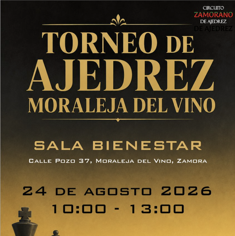 Torneo de Ajedrez Moraleja del Vino