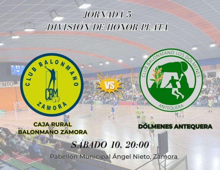 Balonmano Zamora contra Antequera, duelo de recién ascendidos en el Ángel Nieto